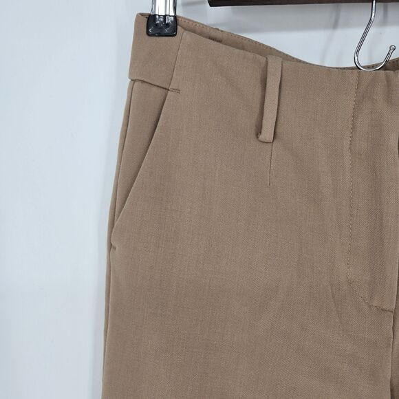 Talbots Southampton Pant Brown Flat Front 4 Petite - Picture 2 of 7